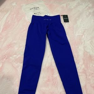 NVGTN Cobalt Solid Seamless Leggings